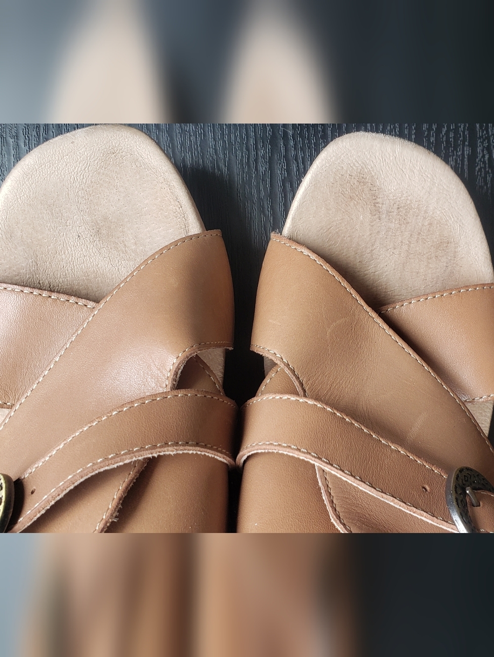 Dansko Beige Heels Size 41 - Picture 9 of 10